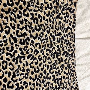 New Talbots Cheetah skirt